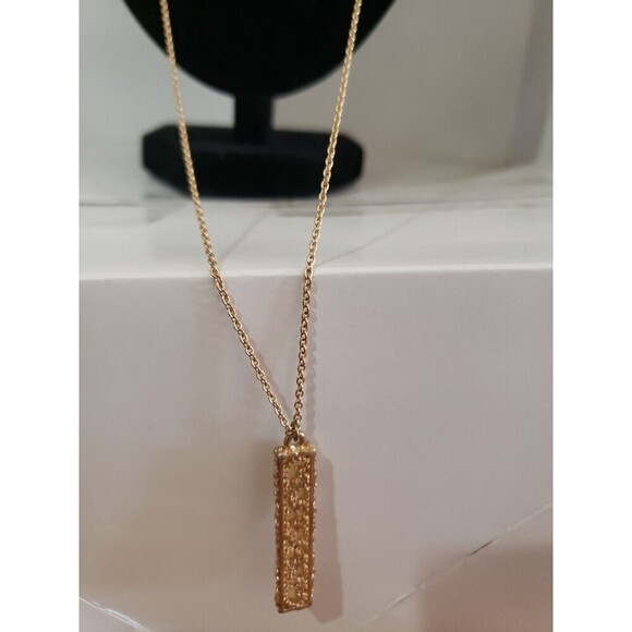 Laura Ford Dounle Necklace 17" Total Adjustable Drop. - Picture 7 of 14